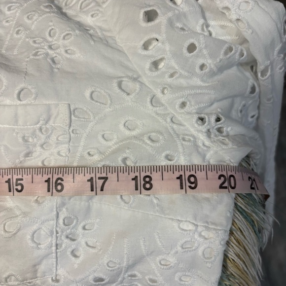 Soft Surroundings Jovana Eyelet Button-Down Shirt - Picture 11 of 15